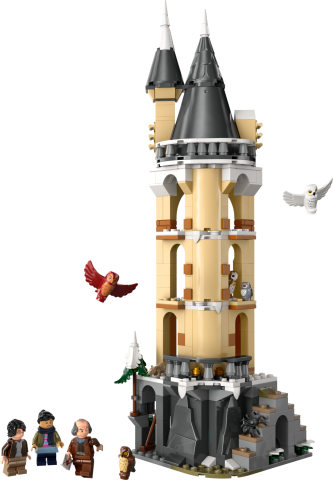 LEGO® Harry Potter™ Hogwarts™ Şatosu Baykuşhanesi 76430 - Baykuş Figürü İçeren Koleksiyonluk Yaratıcı Oyuncak Yapım Seti