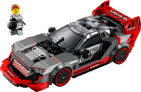 LEGO® Speed Champions Audi S1 e-tron quattro Yarış Arabası 76921 - Koleksiyonluk ve Sergilenebilir Yaratıcı Oyuncak Model Yapım Seti