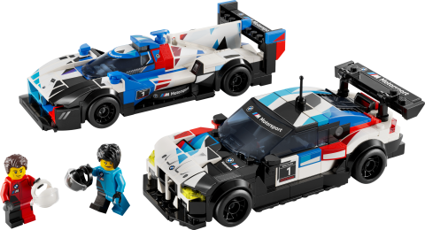 LEGO® Speed Champions BMW M4 GT3 ve BMW M Hybrid V8 Yarış Arabaları 76922 - Koleksiyonluk ve Sergilenebilir Yaratıcı Oyuncak Model Yapım Seti