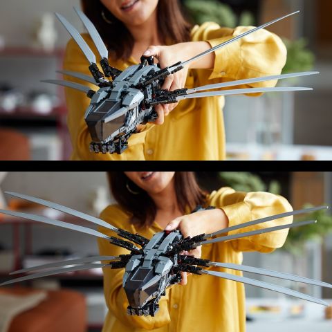 LEGO® Icons Dune: Çöl Gezegeni Atreides Royal Ornithopter 10327 - Yetişkinler için Koleksiyonluk Yaratıcı Model Yapım Seti
