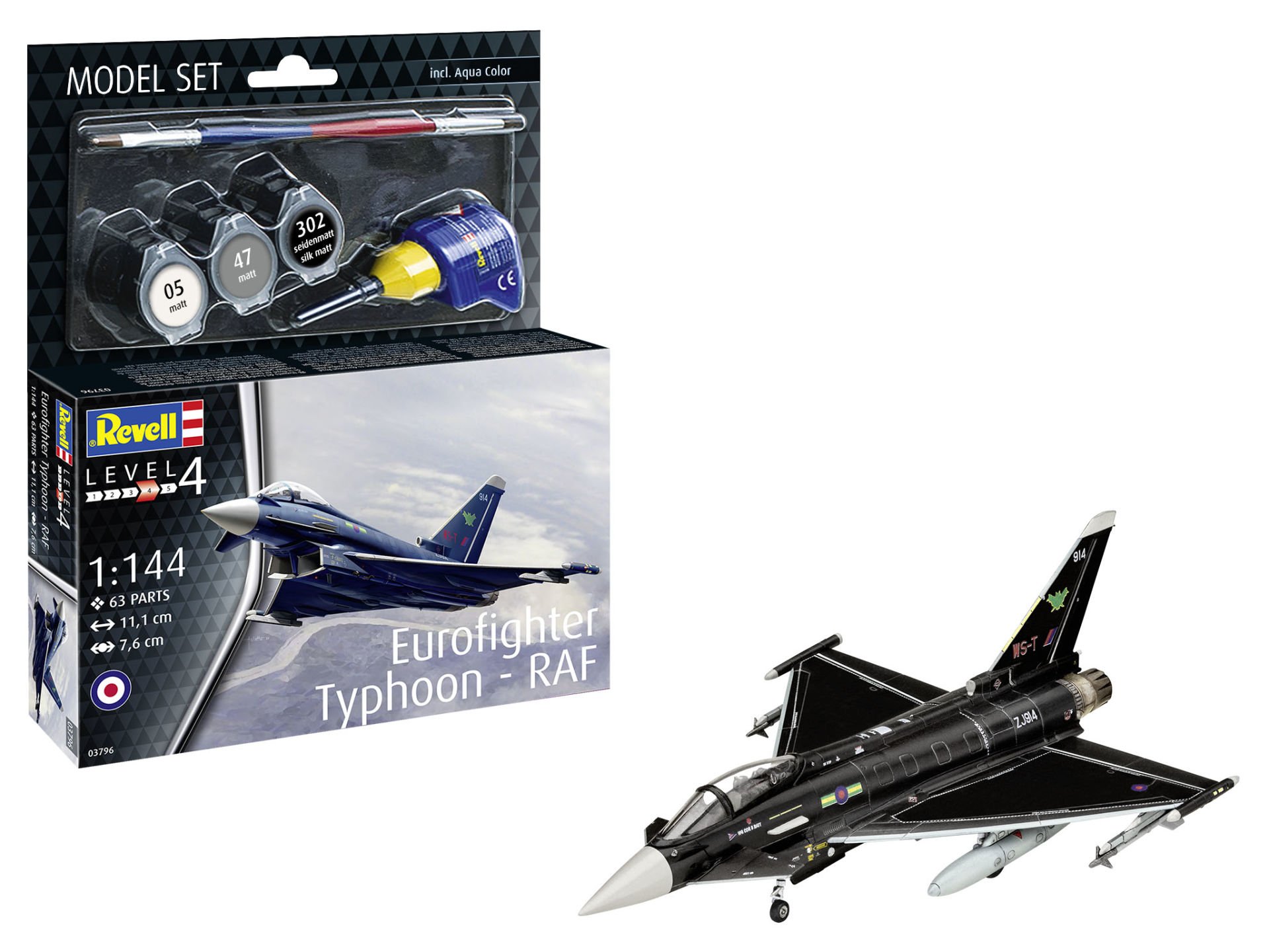 Revell Model Set Eurofighter Typhoon RAF