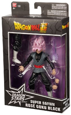 16 cm Dragon Ball Super Saiyan Rose Goku Black Poz Verilebilir Figür - Dragon Stars Serisi