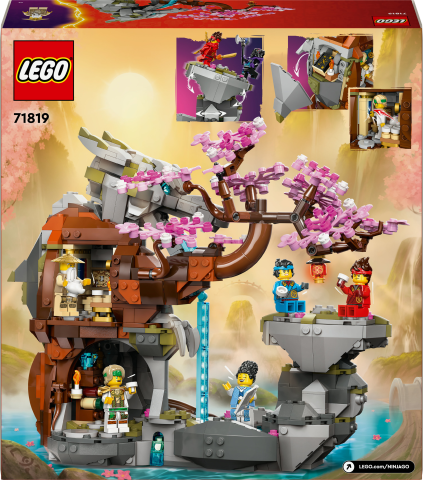 LEGO® NINJAGO® Ejderha Taşı Tapınağı 71819 - 6 Minifigür İçeren Yaratıcı Oyuncak Yapım Seti
