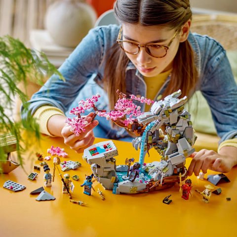 LEGO® NINJAGO® Ejderha Taşı Tapınağı 71819 - 6 Minifigür İçeren Yaratıcı Oyuncak Yapım Seti