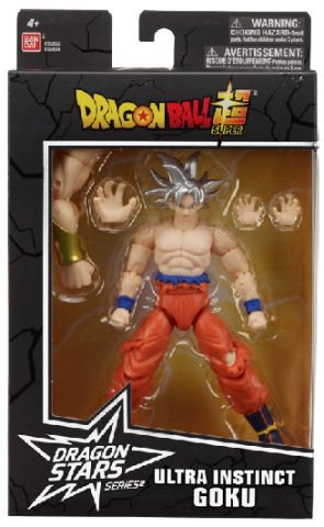 16 cm Dragon Ball Ultra Instinct Goku Poz Verilebilir Figür - Dragon Stars Serisi