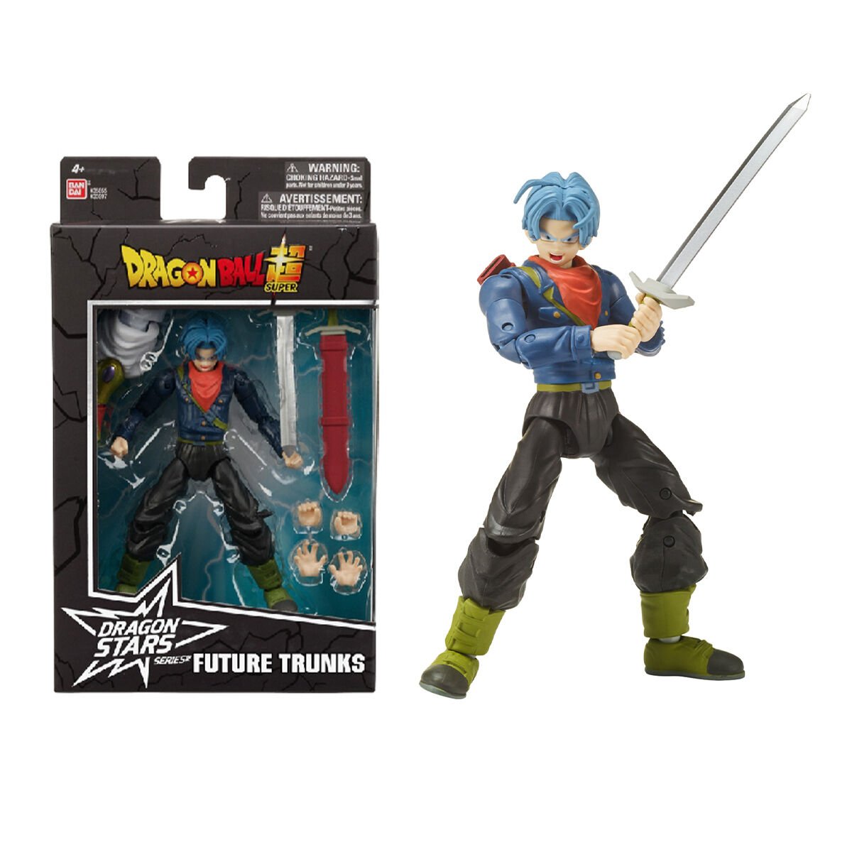 16 cm Dragon Ball Future Trunks Poz Verilebilir Figür - Dragon Stars Serisi