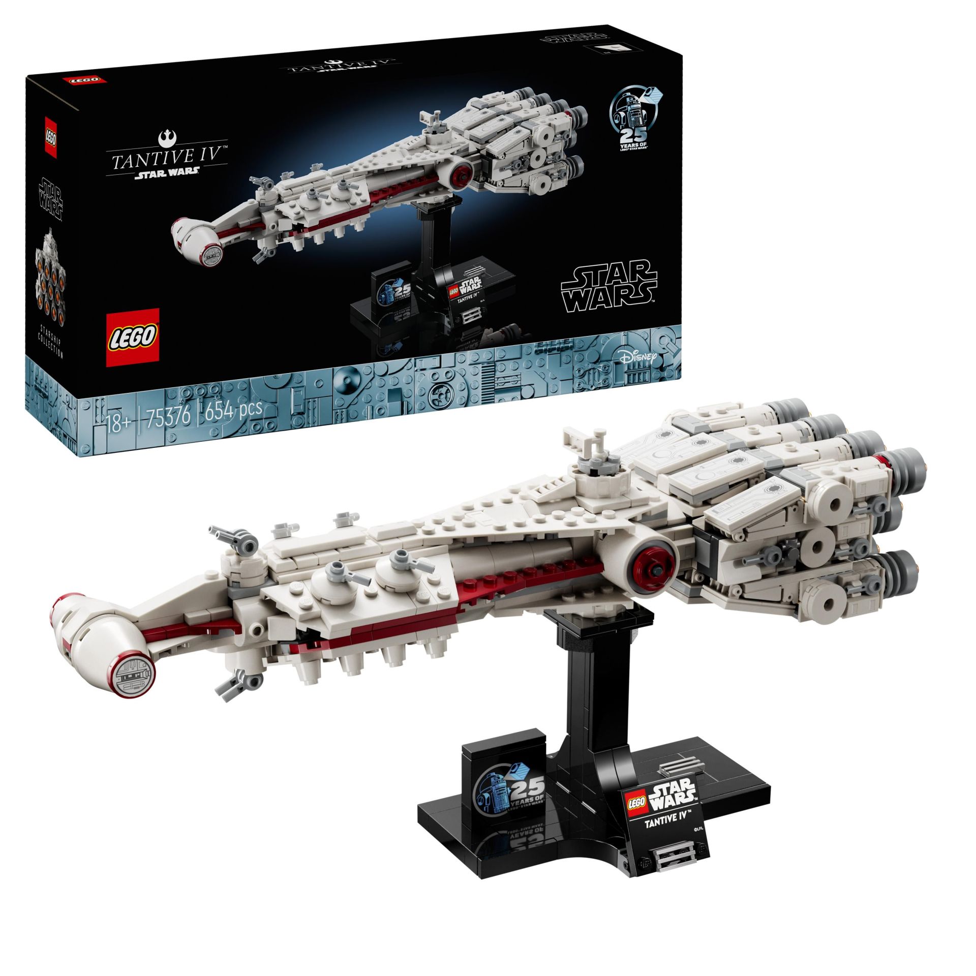 LEGO® Star Wars™ Tantive IV™ 75376 - Star Wars Seven Yetişkinler için İnşa Edilebilen Koleksiyonluk Yaratıcı Starship Modeli Yapım Seti