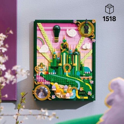 LEGO® Wicked Emerald City Duvar Tablosu 75685