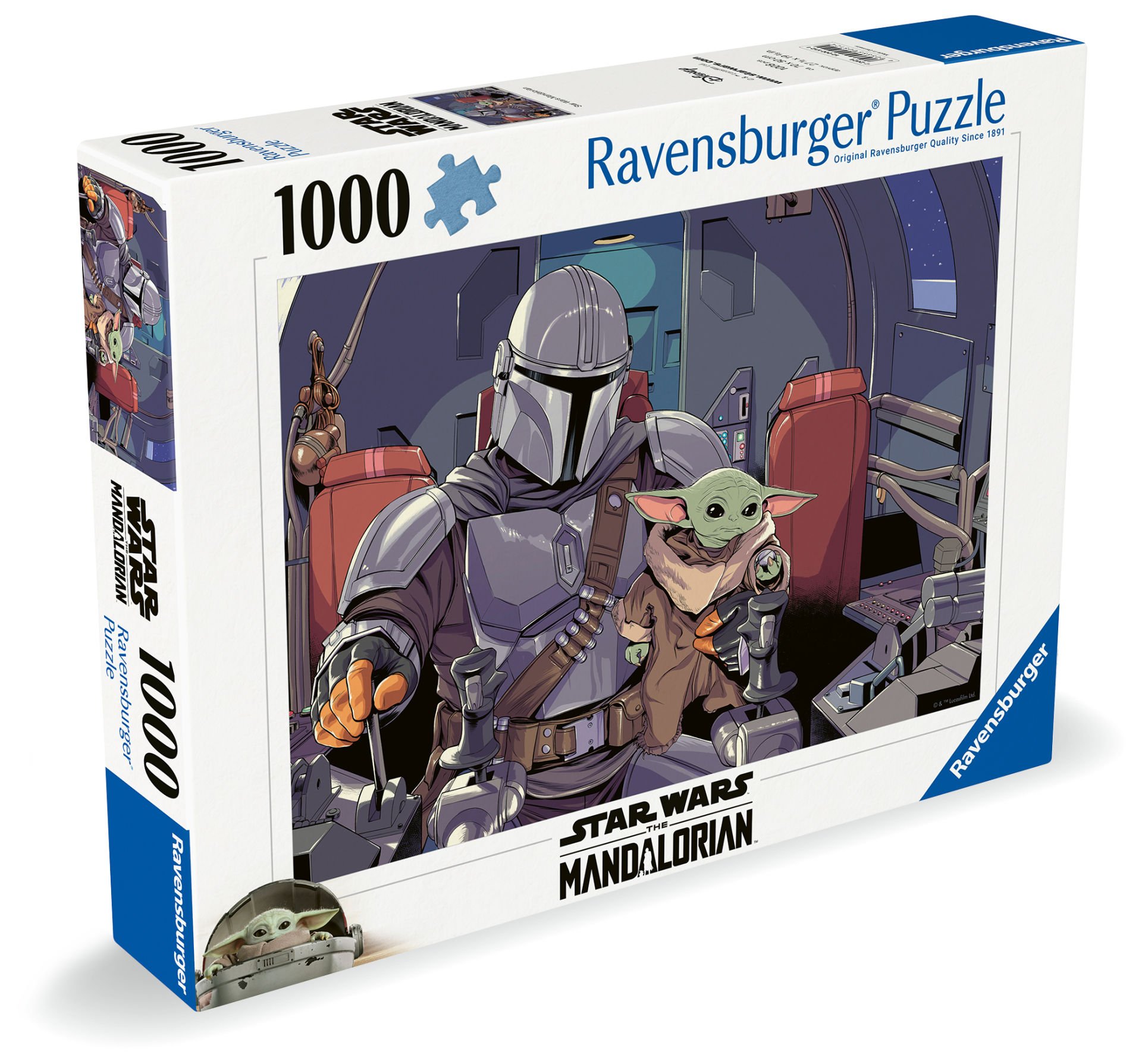 Star Wars 1000 Parça Puzzle Mandalorian