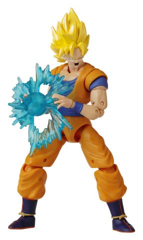 16 cm Dragon Ball Super Saiyan Goku Poz Verilebilir Figür & Aksesuarları - Dragon Stars Power Up Pack Serisi