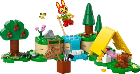 LEGO® Animal Crossing™ Bunnie Açık Hava Aktivitelerinde 77047 - 6 Yaş ve Üzeri Çocuklar için Yaratıcı Oyuncak Yapım Seti
