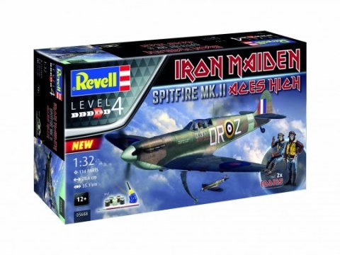 Revell Gift Set Spitfire MkII Iron Maiden