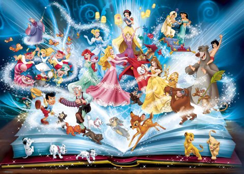 1500 Parçalı Puzzle Walt Disney Hikaye