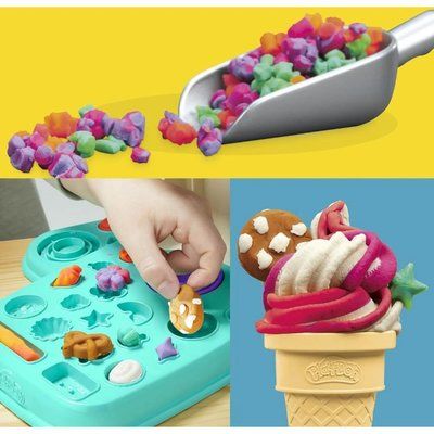 Play-Doh Gökkuşağı Dondurma Seti