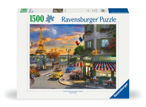1500 Parça Puzzle Romantik Paris