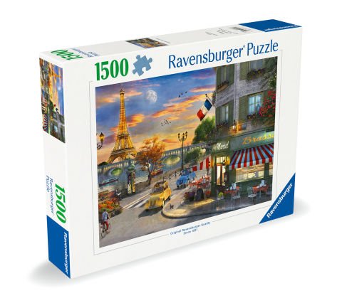 1500 Parça Puzzle Romantik Paris