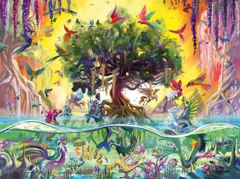 1500 Parça Puzzle Unikornlar