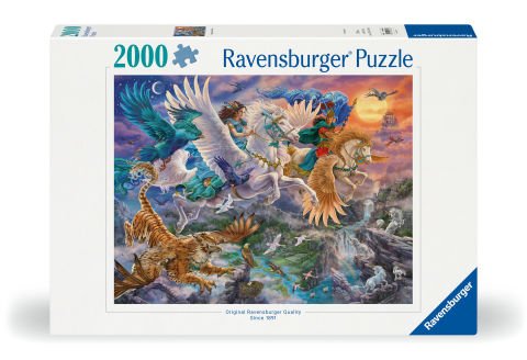 2000 Parça Puzzle Kanatlı At