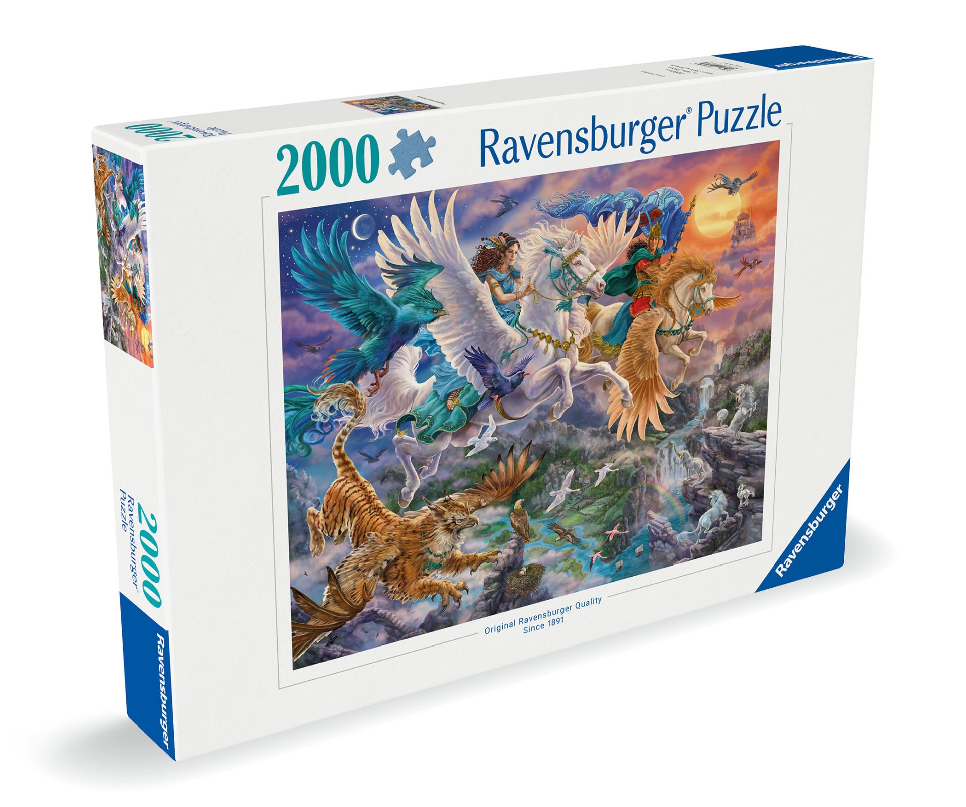 2000 Parça Puzzle Kanatlı At