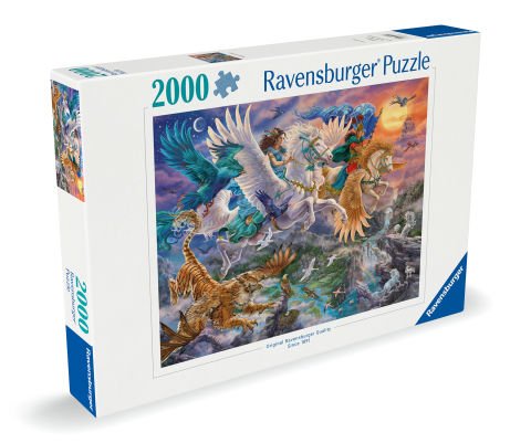 2000 Parça Puzzle Kanatlı At