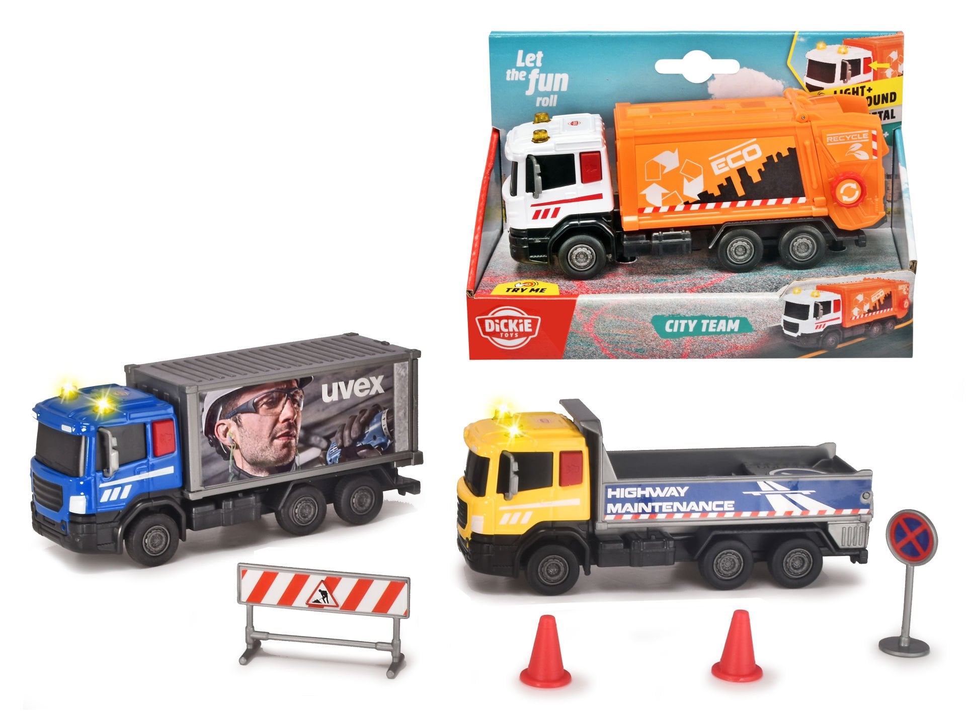 Işıklı Sesli Şehir Araçları 17 cm