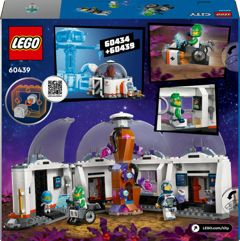 LEGO® City Uzay Bilim Laboratuvarı Oyuncak Yapım Seti 60439