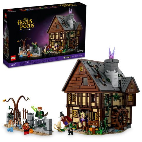 LEGO® Ideas Disney Hocus Pocus: Sanderson Kardeşlerin Evi 21341