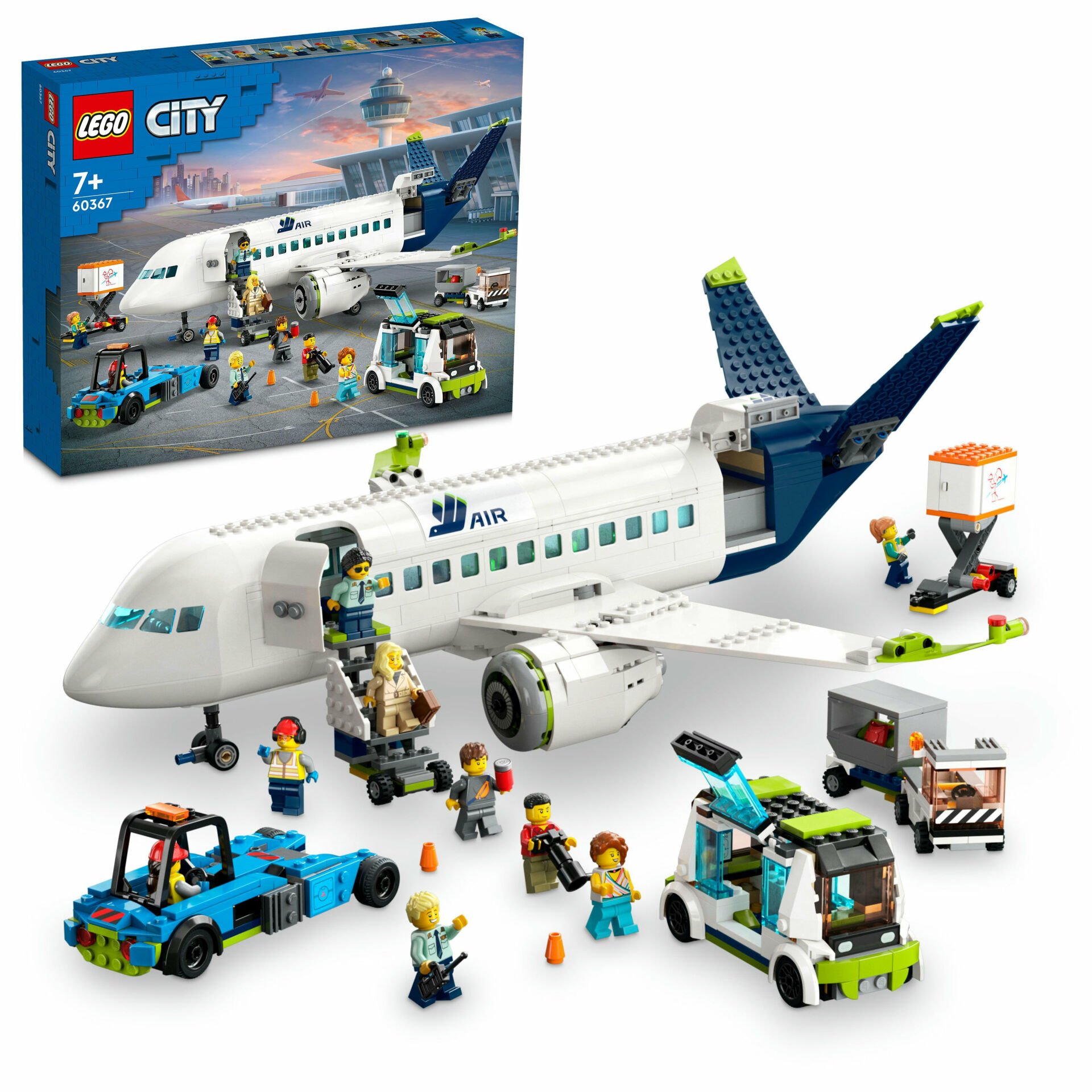LEGO® City Yolcu Uçağı 60367
