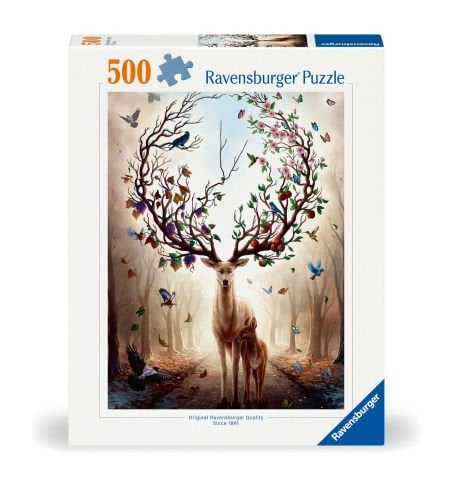 500 Parça Puzzle Gizemli Geyik