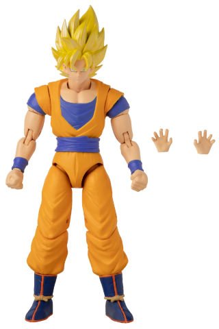16 cm Dragon Ball Super Saiyan Goku Poz Verilebilir Figür - Dragon Stars Serisi