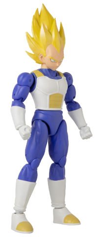 16 cm Dragon Ball Super Saiyan Vegeta Poz Verilebilir Figür - Dragon Stars Serisi