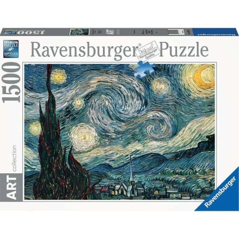 1500 Parça Puzzle Van Gogh Yıldızlı Gece
