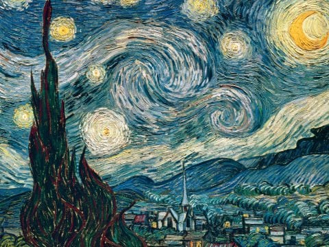 1500 Parça Puzzle Van Gogh Yıldızlı Gece