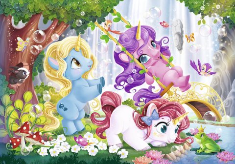 Ravensburger 2x12 Parçalı Puzzle Unicorn