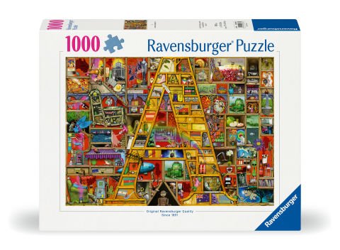 1000 Parça Puzzle Colin Thompson Alfabe A