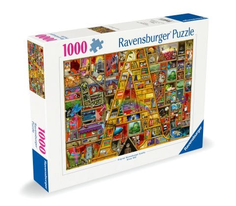 1000 Parça Puzzle Colin Thompson Alfabe A