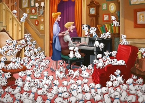 1000 Parça Puzzle Walt Disney 101 Dalmaçyalı