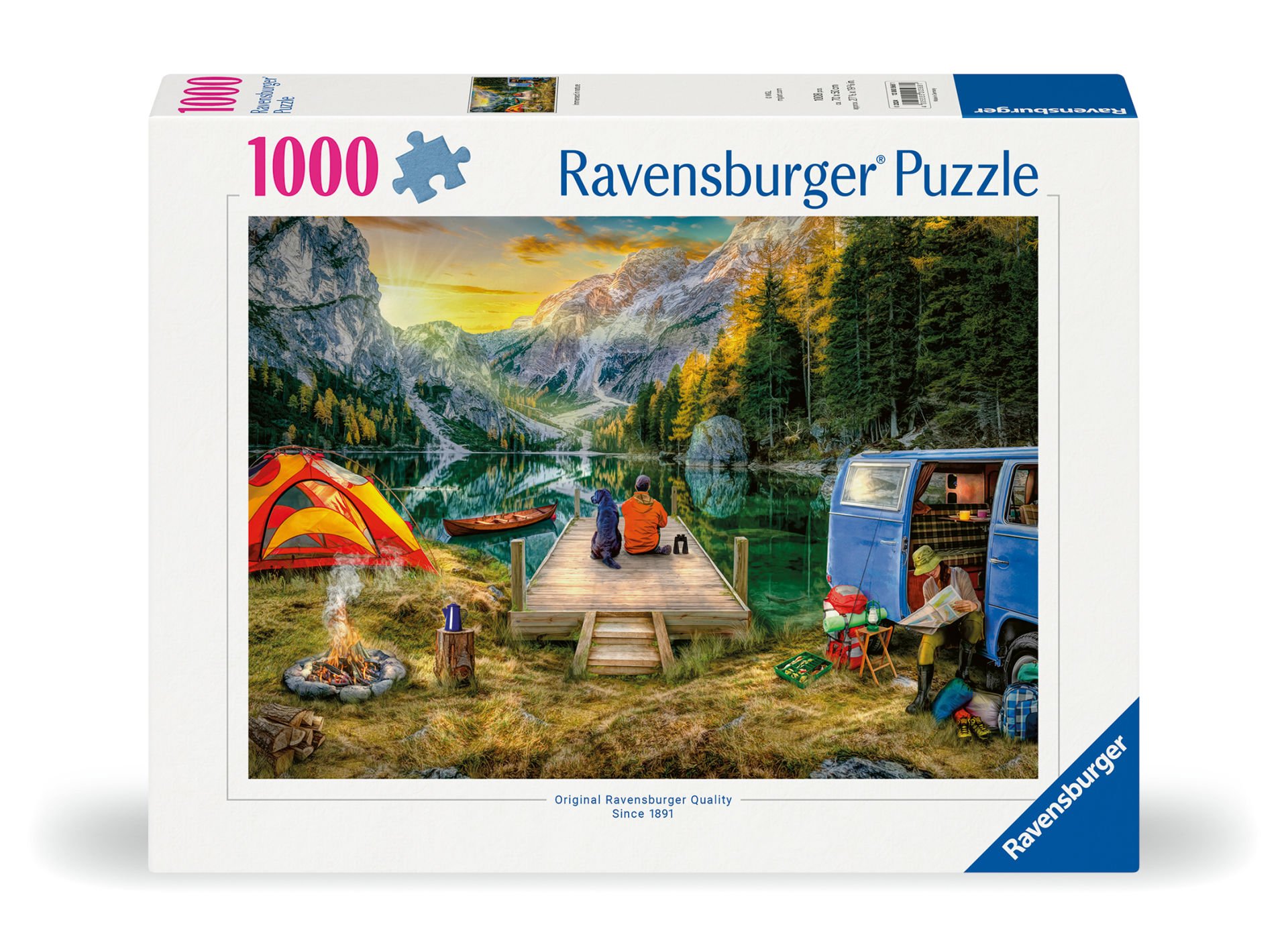 1000 Parça Puzzle Kamp