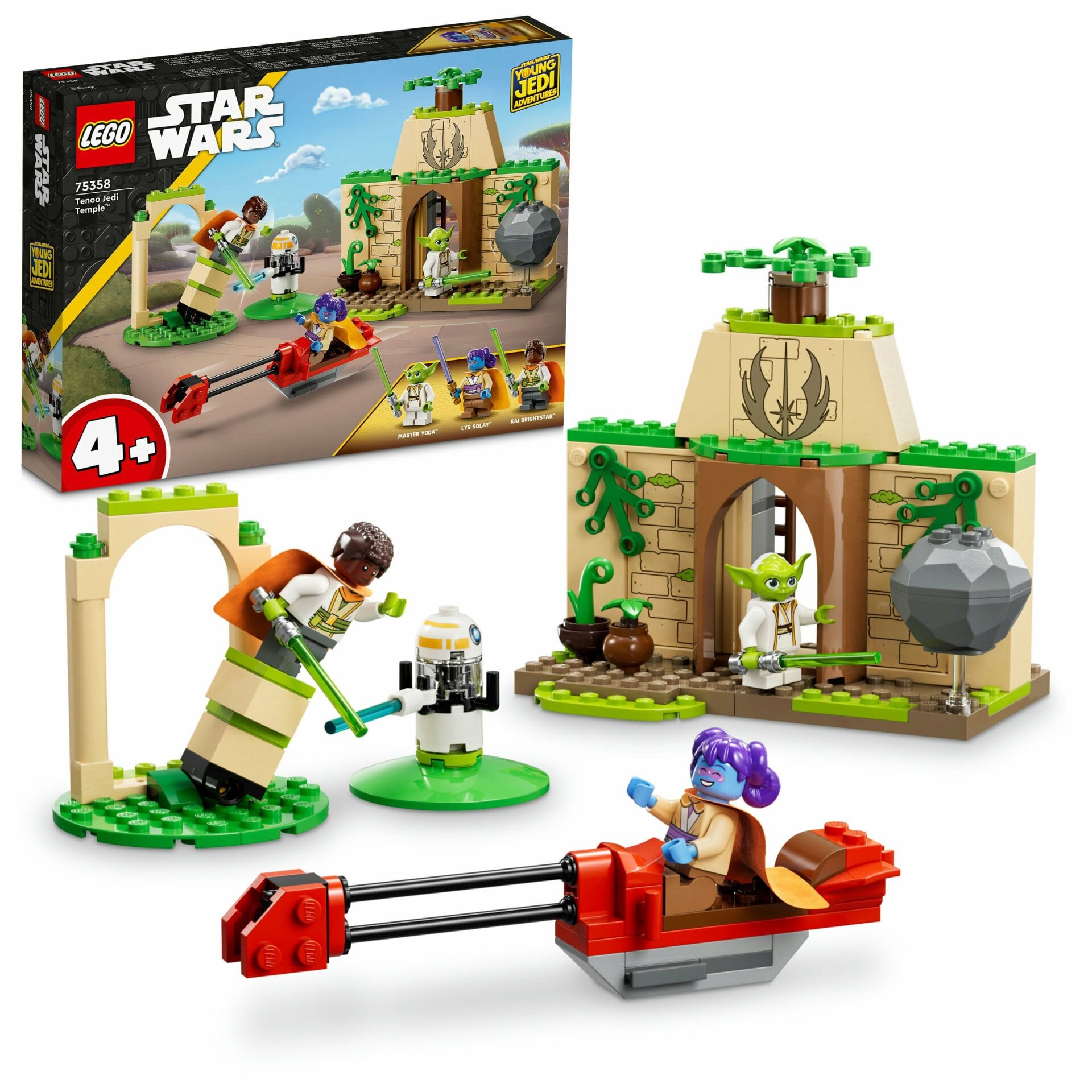 LEGO® Star Wars™ Tenoo Jedi Temple™ 75358 Oyuncak Yapım Seti