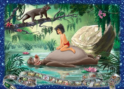 Ravensburger 1000 Parçalı Puzzle Walt Disney Jungle Book