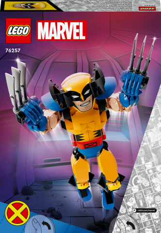 LEGO® Marvel Wolverine Yapım Figürü 76257 Oyuncak Yapım Seti