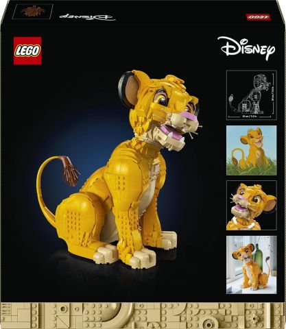 LEGO® ǀ Disney Genç Aslan Kral Simba Yapım Seti 43247