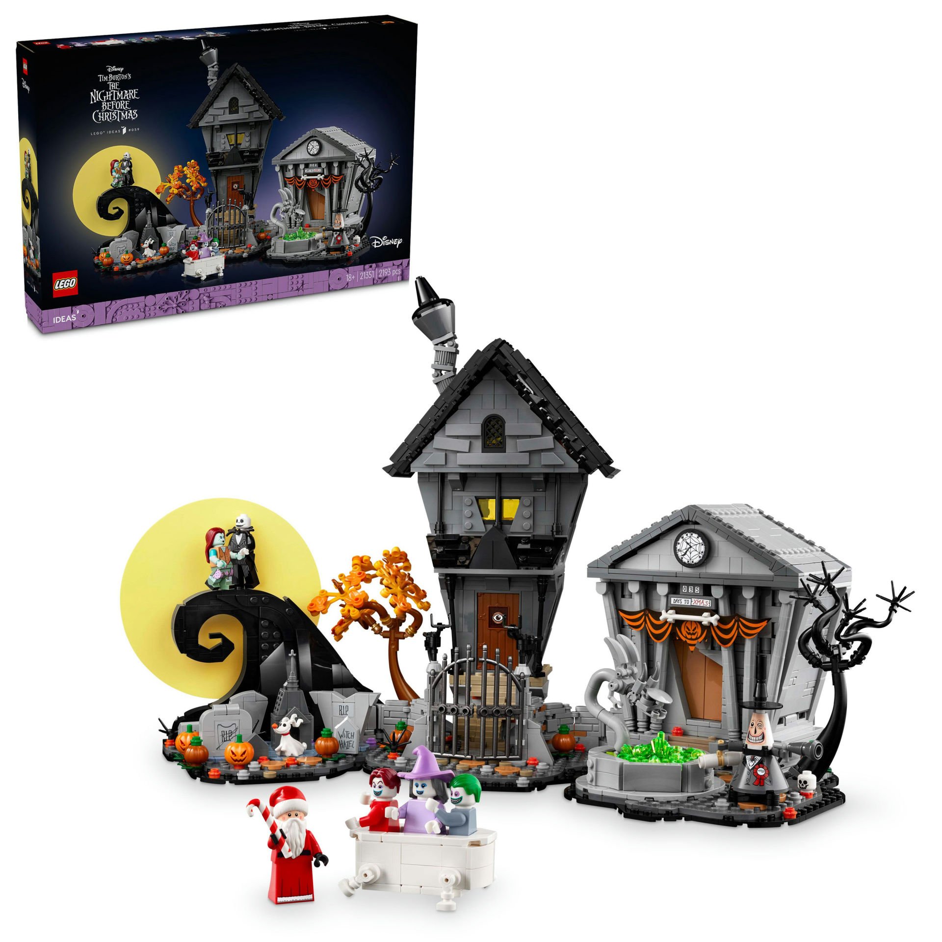 LEGO® Ideas Noel Gecesi Kabusu Diorama Seti 21351