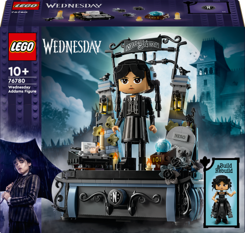 LEGO® Wednesday: Wednesday Addams Figürü Oyuncak Hediyesi 76780