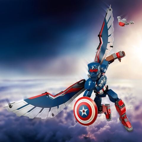 LEGO® Marvel Kaptan Amerika ile Red Hulk Savaşı 76296