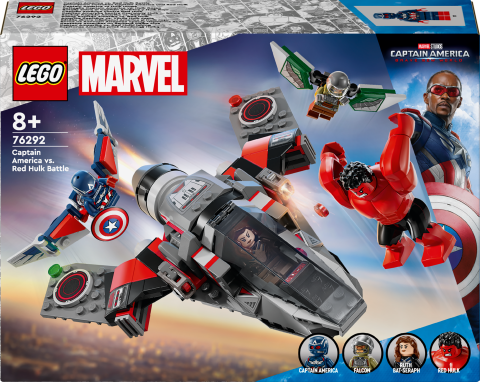LEGO® Marvel Yeni Kaptan Amerika Yapım Figürü 76292