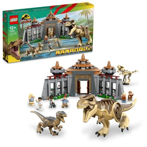 LEGO® Jurassic Park Ziyaretçi Merkezi: T. rex ve Raptor Saldırısı 76961