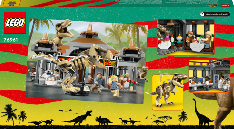 LEGO® Jurassic Park Ziyaretçi Merkezi: T. rex ve Raptor Saldırısı 76961