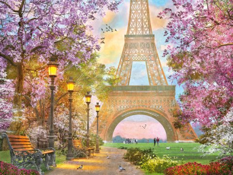 1500 Parçalı Puzzle Paris Romance-160006