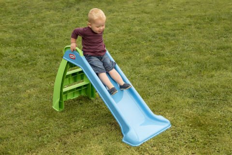Little Tikes İlk Kaydırağım - Yeşil Mavi